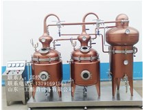 白兰地酿酒设备 葡萄生产白酒蒸馏设备加工