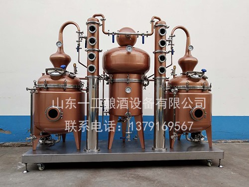 好用的蒸馏机组 水果酒蒸馏设备